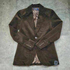 Polo Ralph Lauren Corduroy Afton Blazer Brown 0